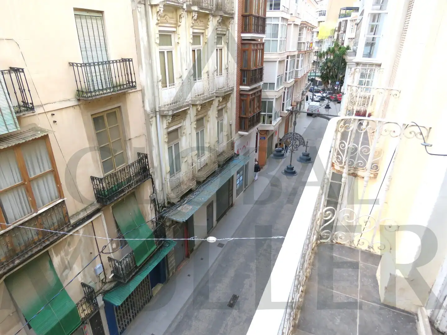 Vista exterior de Piso en venta en Cartagena con Amueblado y Balcón