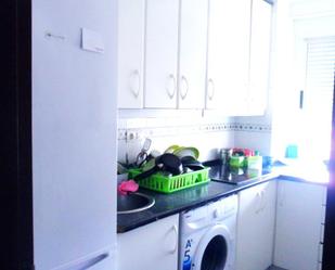 Kitchen of Flat to rent in Salamanca Capital  with Heating, Terrace and Furnished