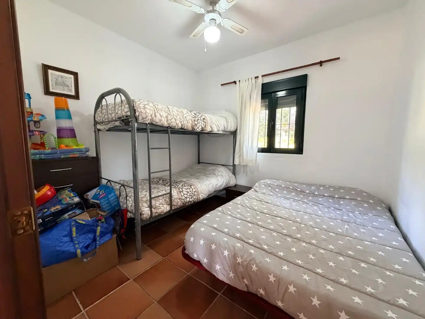 Habitación de Casa o chalet en venta en Badajoz con Jardín privado, Terraza y Piscina