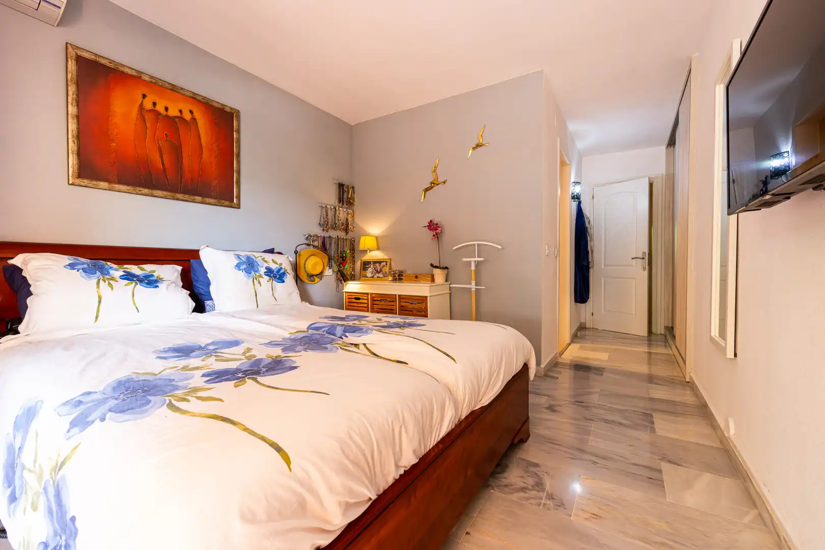 Dormitori de Apartament en venda en Mijas amb Aire condicionat, Calefacció i Terrassa