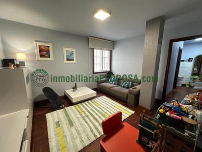 Living room of Flat for sale in Pontevedra Capital   with Heating