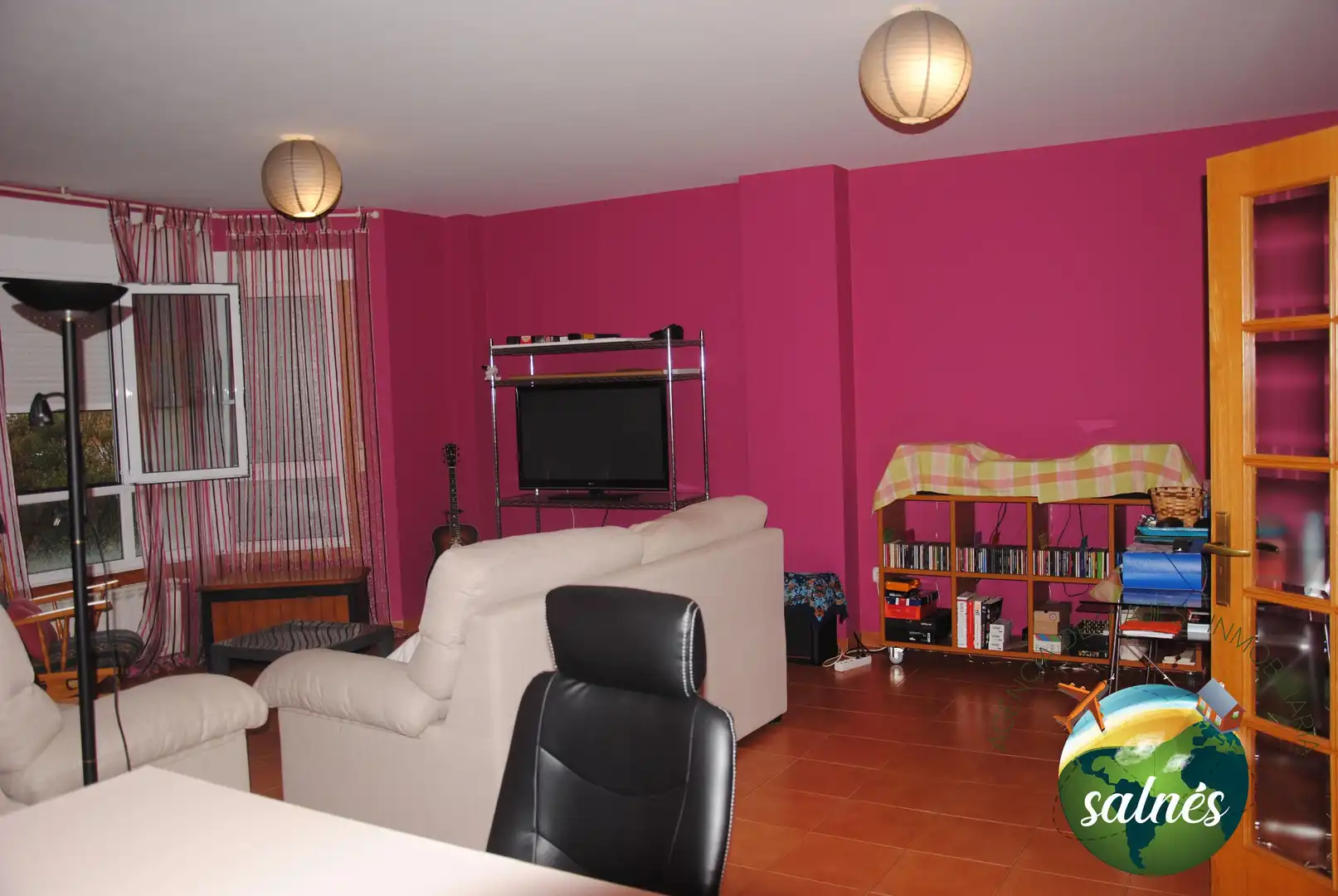 Living room of Houses for rent in Sanxenxo  with Private garden, Terrace and Furnished