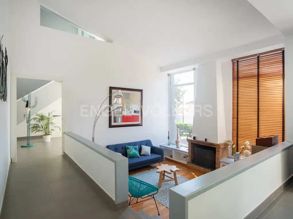 Sala d'estar de Casa o xalet en venda en Benicasim / Benicàssim amb Calefacció, Terrassa i Piscina