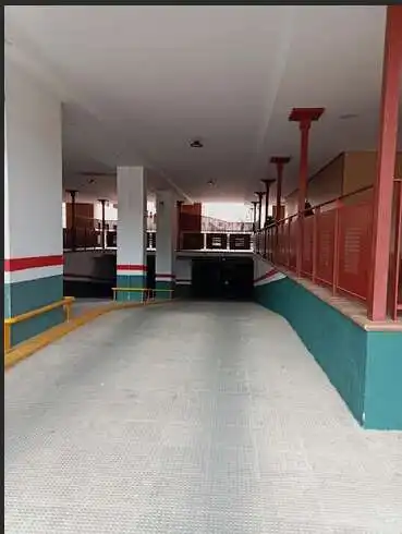 Parking of Flat for sale in Sevilla  with Air Conditioner and Community pool