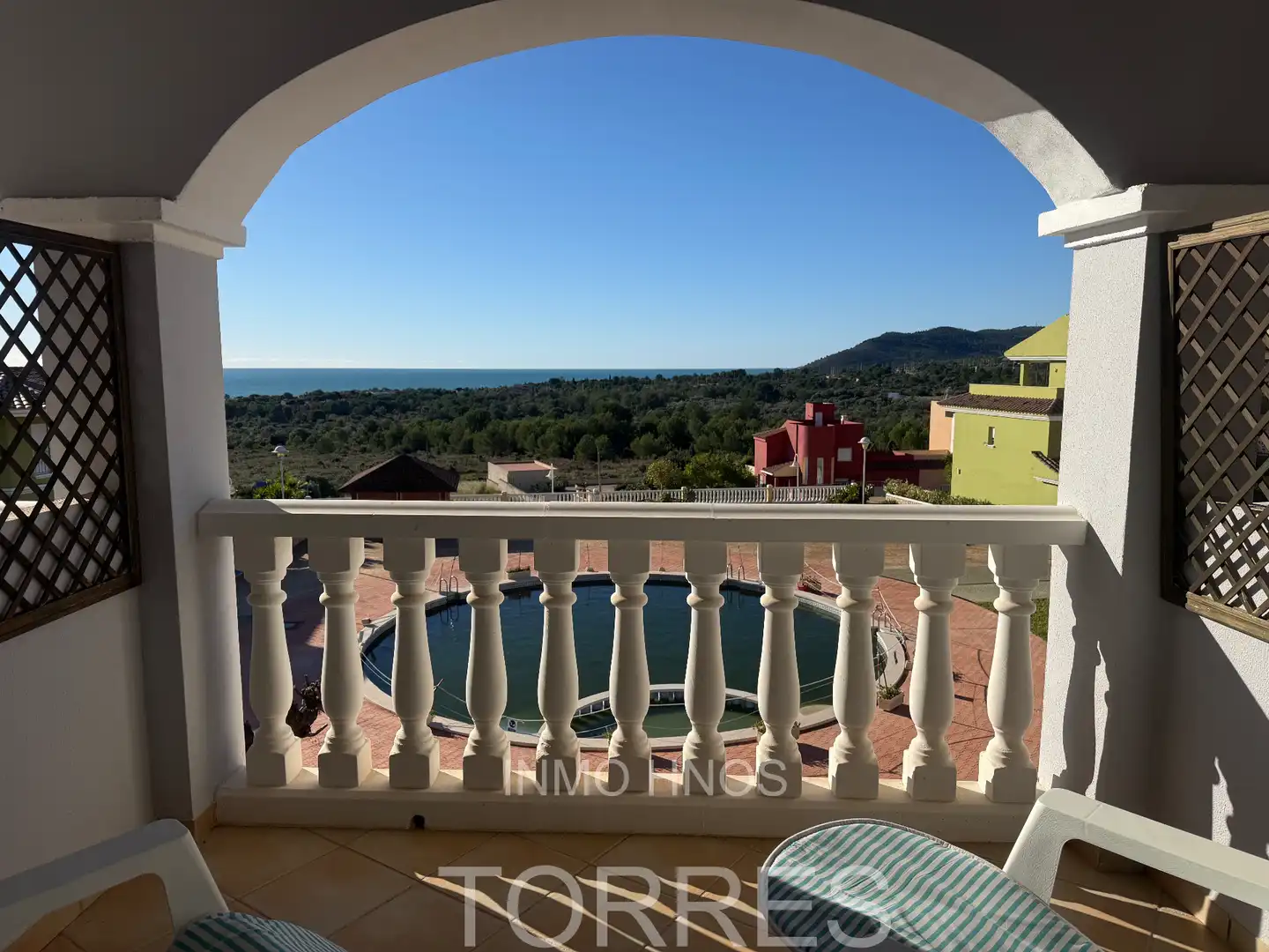 Terrasse von Maisonette zum Verkauf in Peñíscola / Peníscola mit Klimaanlage, Heizung und Terrasse