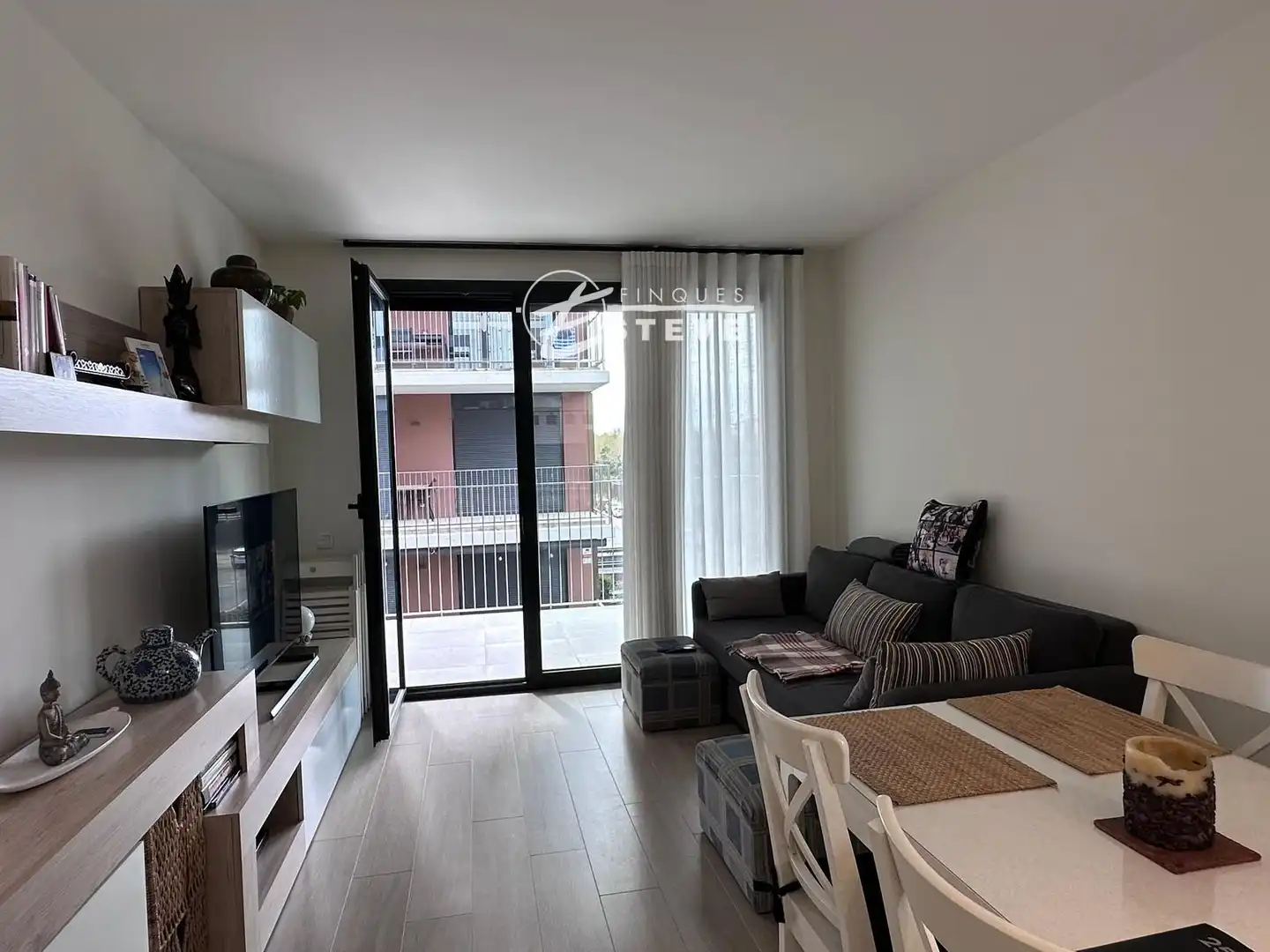 Wohnzimmer von Wohnung zur Miete in Calafell mit Klimaanlage, Heizung und Terrasse