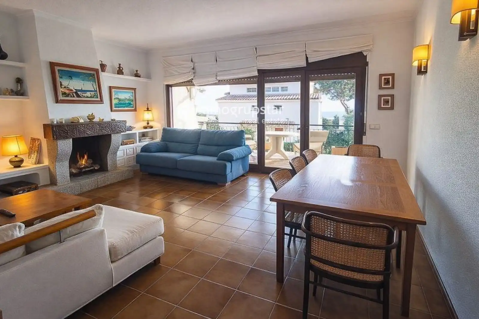 Living room of Flat for sale in Calonge i Sant Antoni  with Terrace and Balcony