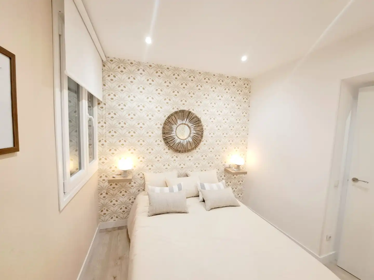 Schlafzimmer von Wohnung zum Verkauf in Madrid mit Klimaanlage, Heizung und Parkett