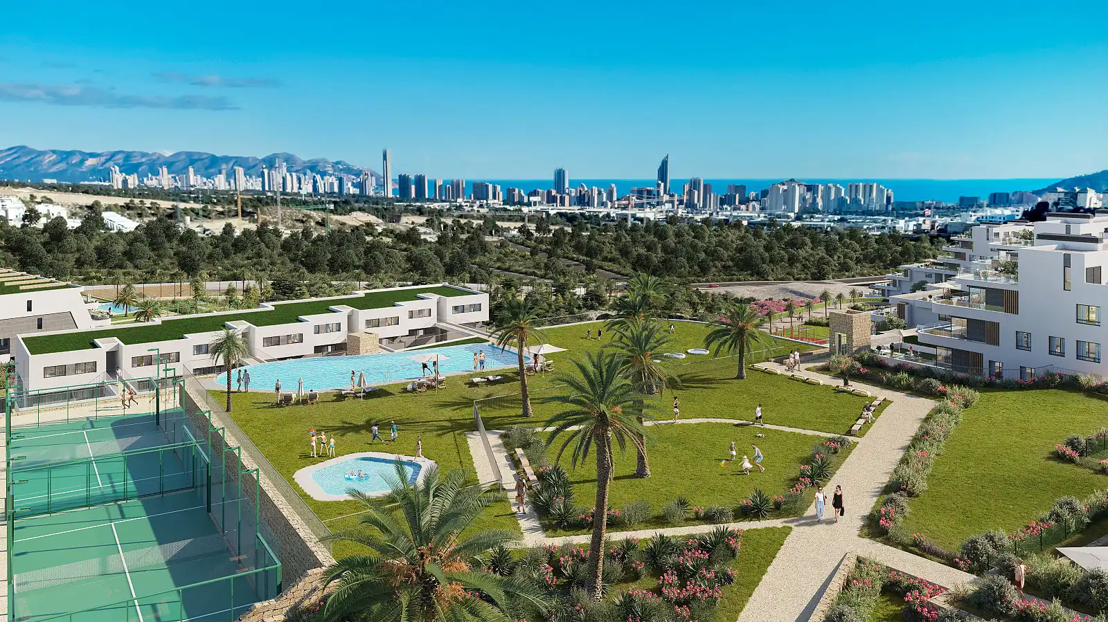 Apartamento con terraza en venta en Balcón de Finestrat - Terra Marina, imagen 3