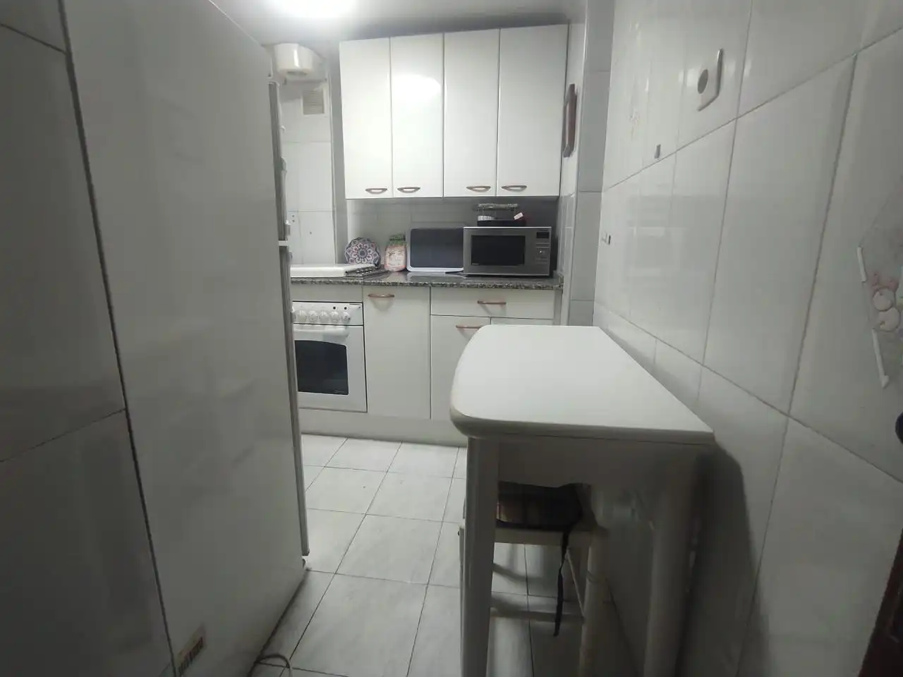 Kitchen of Flat for sale in Santander  with Parquet flooring, Furnished and Balcony