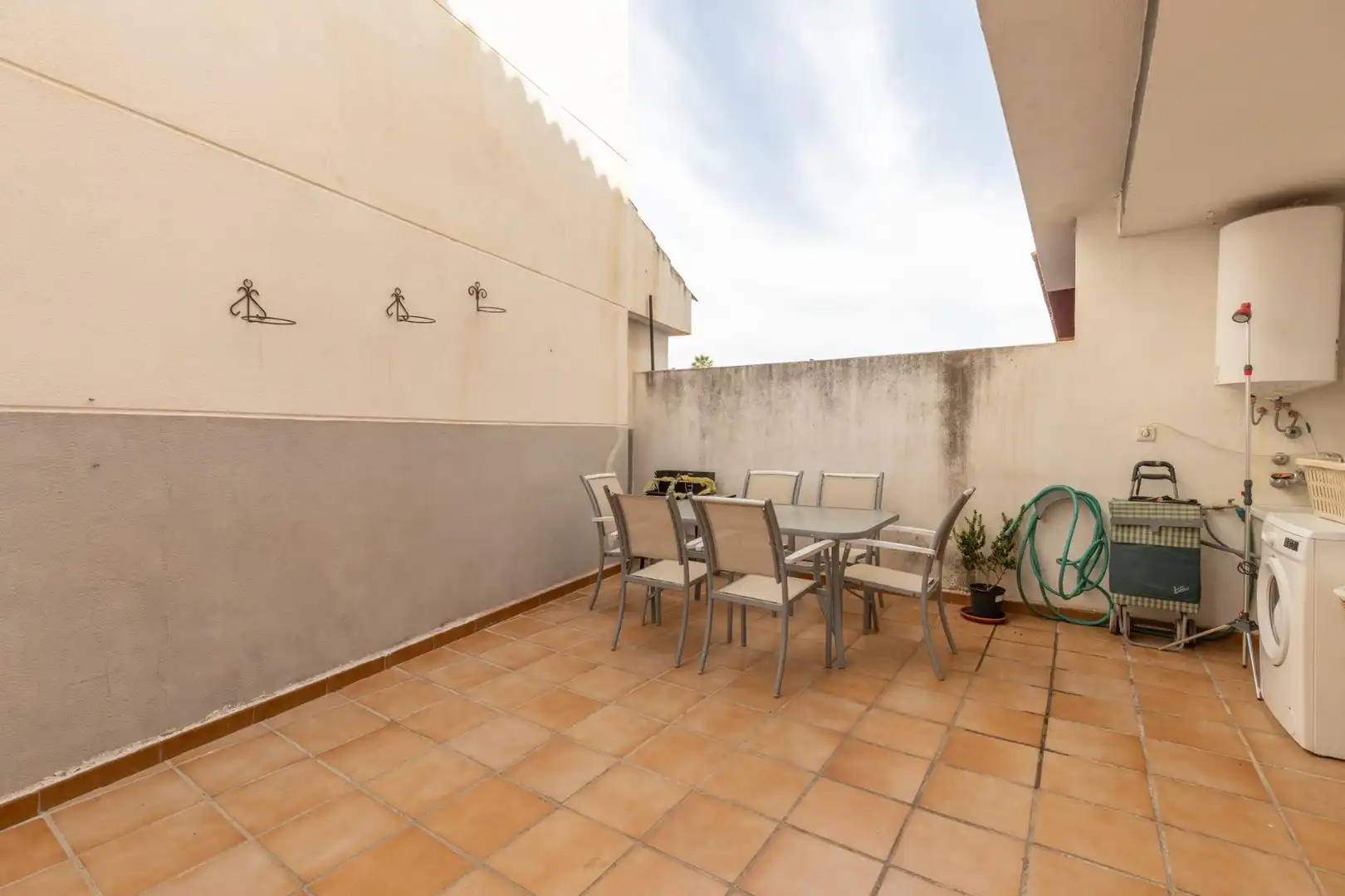 Terraza de Casa adosada en venta en Churriana de la Vega con Aire acondicionado, Calefacción y Terraza