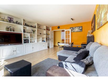 Living room of Flat for sale in Girona Capital  with Air Conditioner, Heating and Parquet flooring