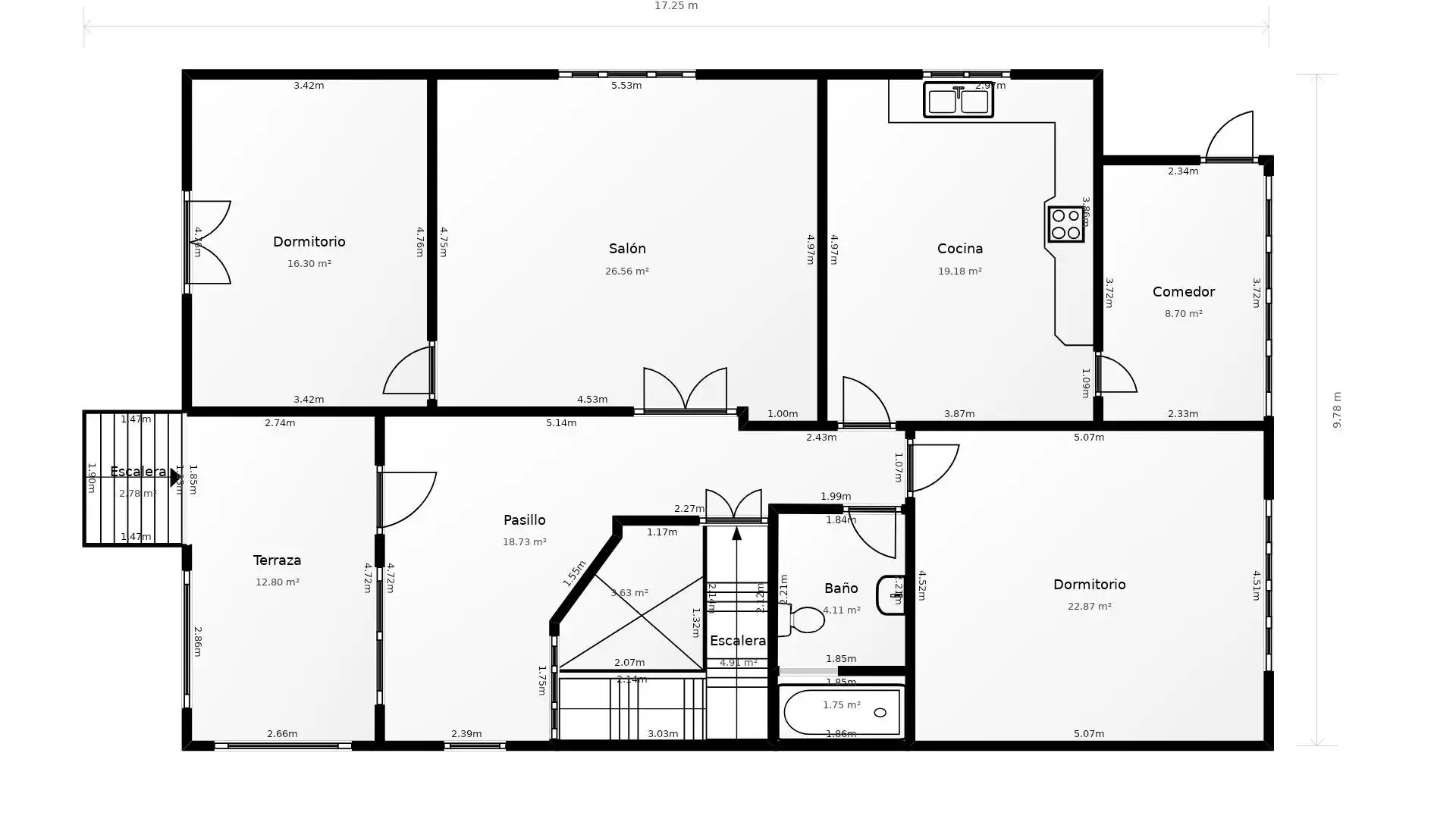 Houses for sale in Cuevas Bajas  with Heating, Private garden and Swimming Pool