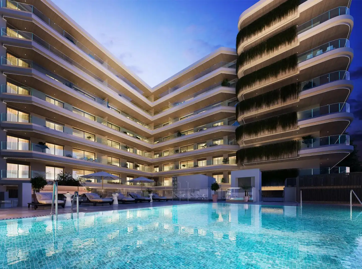 Apartamento con piscina en venta en Castillo Sohail - Myramar, imagen 4