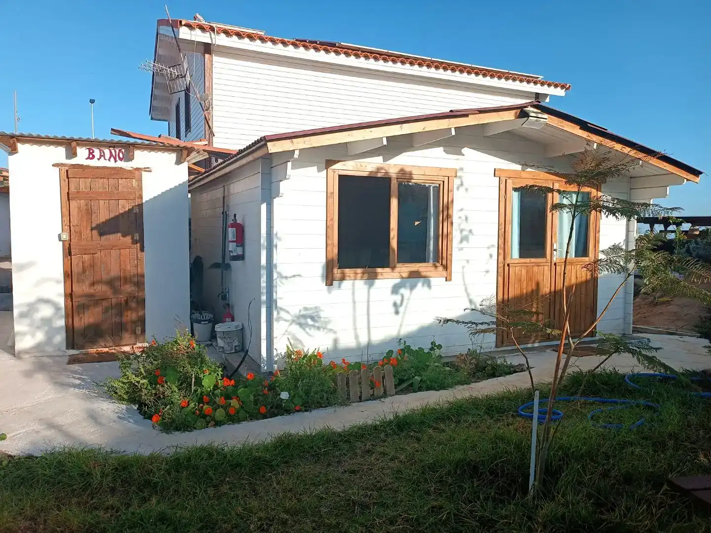 Vista exterior de Casa o chalet en venta en Granadilla de Abona con Aire acondicionado y Piscina
