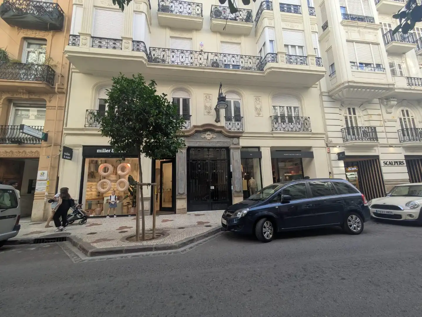 Vista exterior de Piso de alquiler en Valencia con Balcón