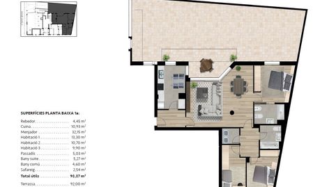 Foto 2 de Piso en venta en Carrer de Montblanc, 39, Poble Nou, Vilafranca del Penedès
