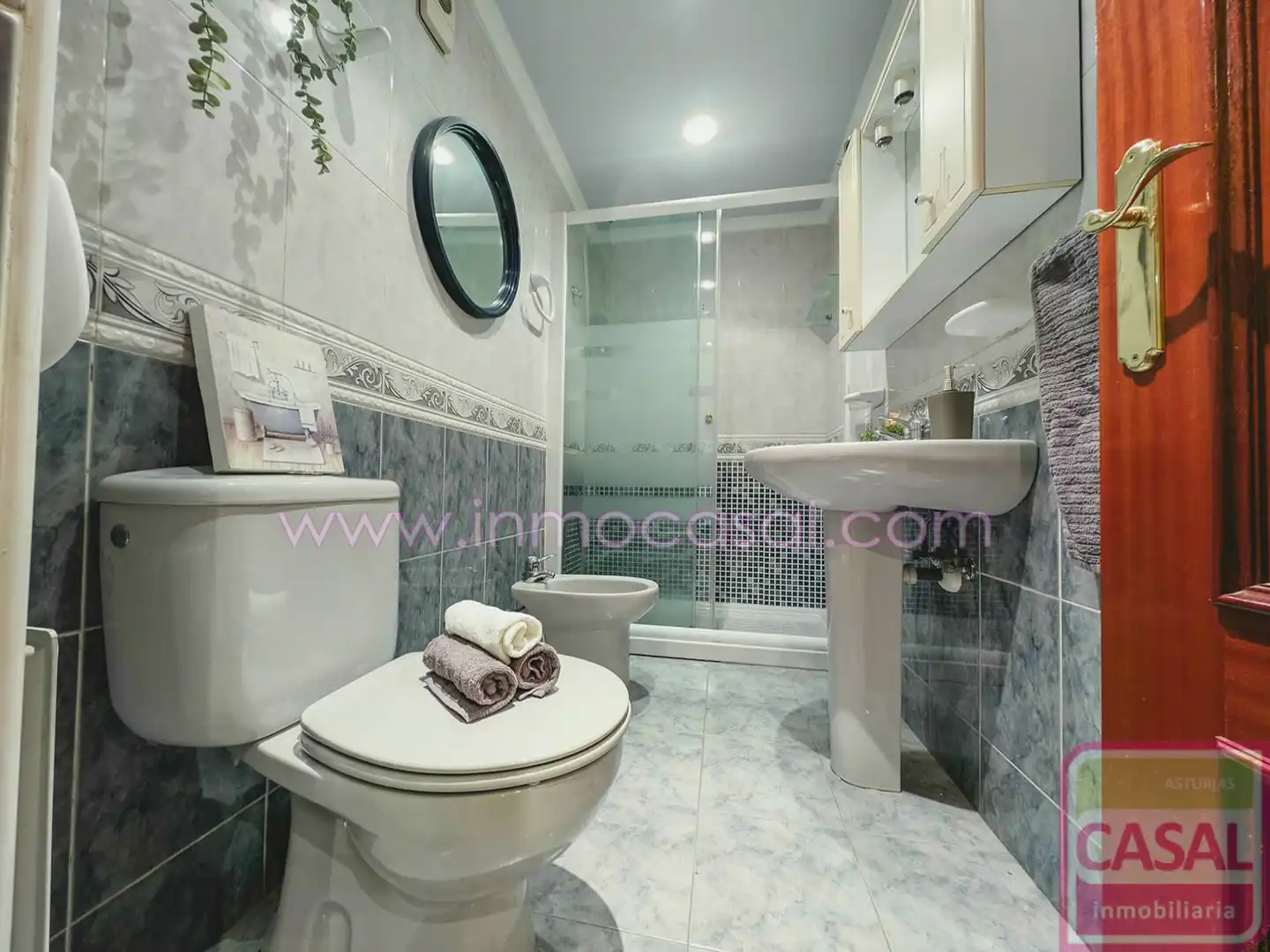 Baño de Piso en venta en Mieres (Asturias) con Calefacción