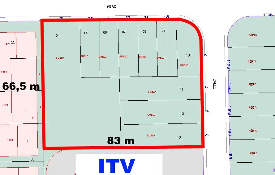 Terreno industrial en venta en Mejorada del Campo