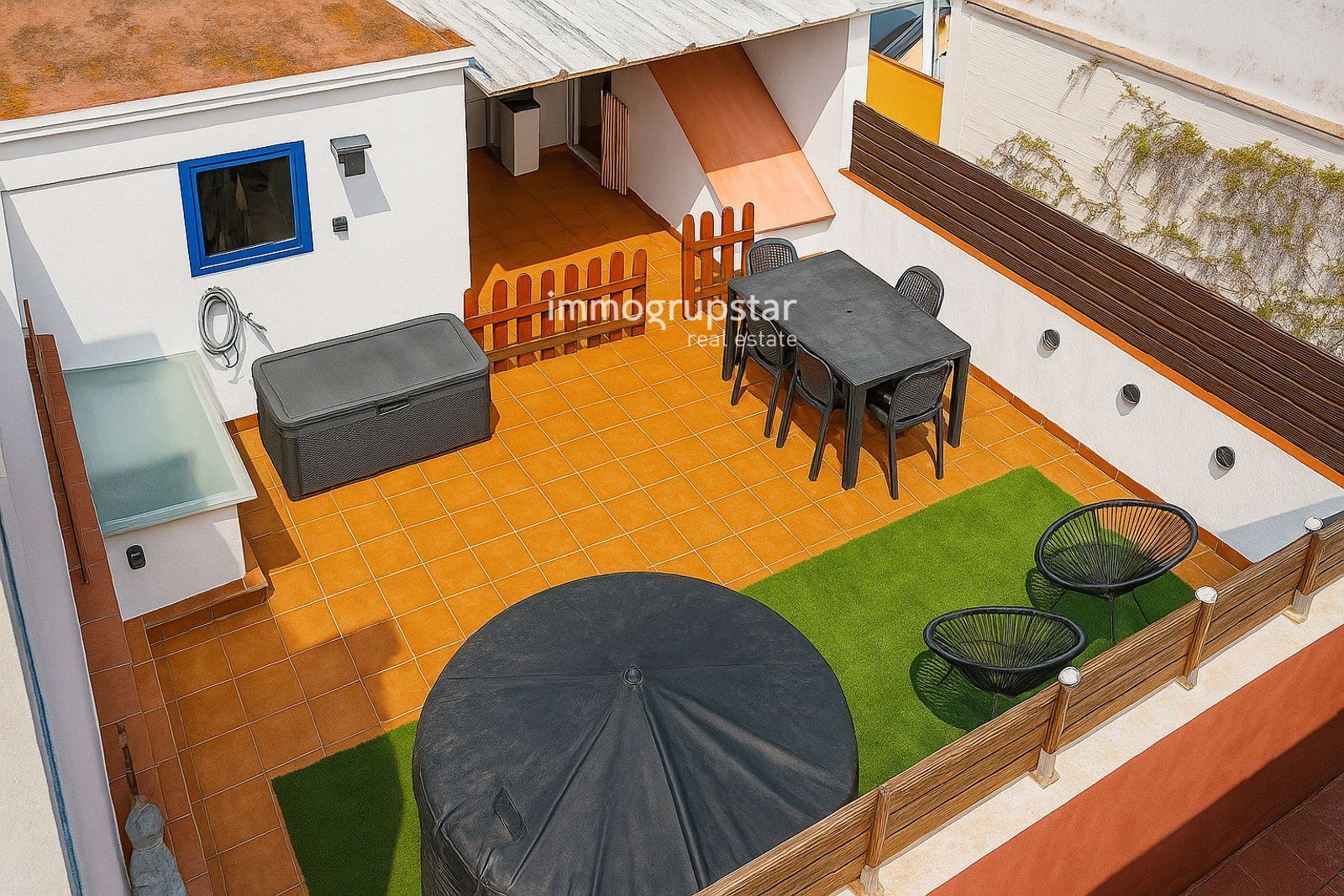 Terrace of Single-family semi-detached for sale in Palamós  with Air Conditioner, Heating and Terrace