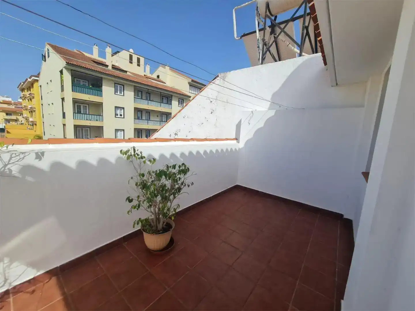 Terrasse von Einfamilien-Reihenhaus zur Miete in La Orotava mit Möbliert, Ofen und Waschmaschine