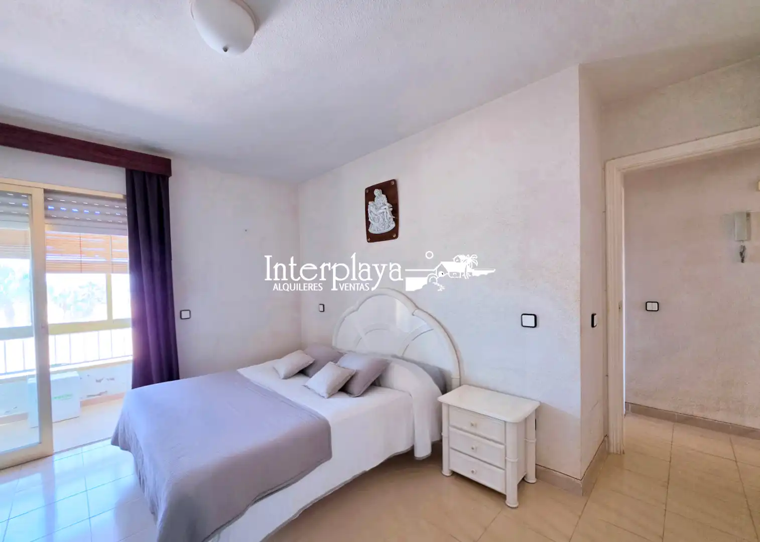 Habitación de Apartamento en venta en La Manga del Mar Menor con Aire acondicionado, Terraza y Amueblado