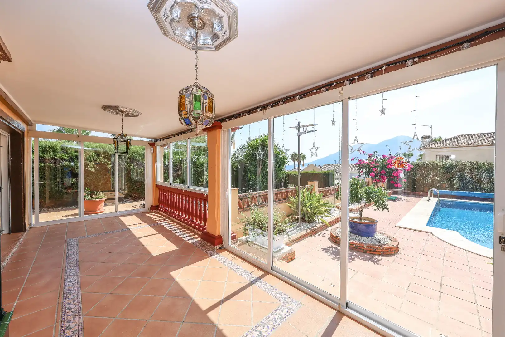 Garden of Houses for sale in Coín