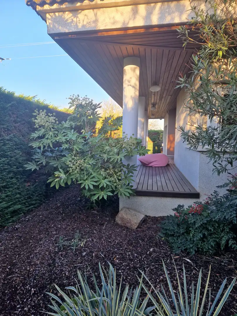 Jardín de Casa o chalet en venta en Santa Coloma de Farners con Aire acondicionado, Calefacción y Jardín privado