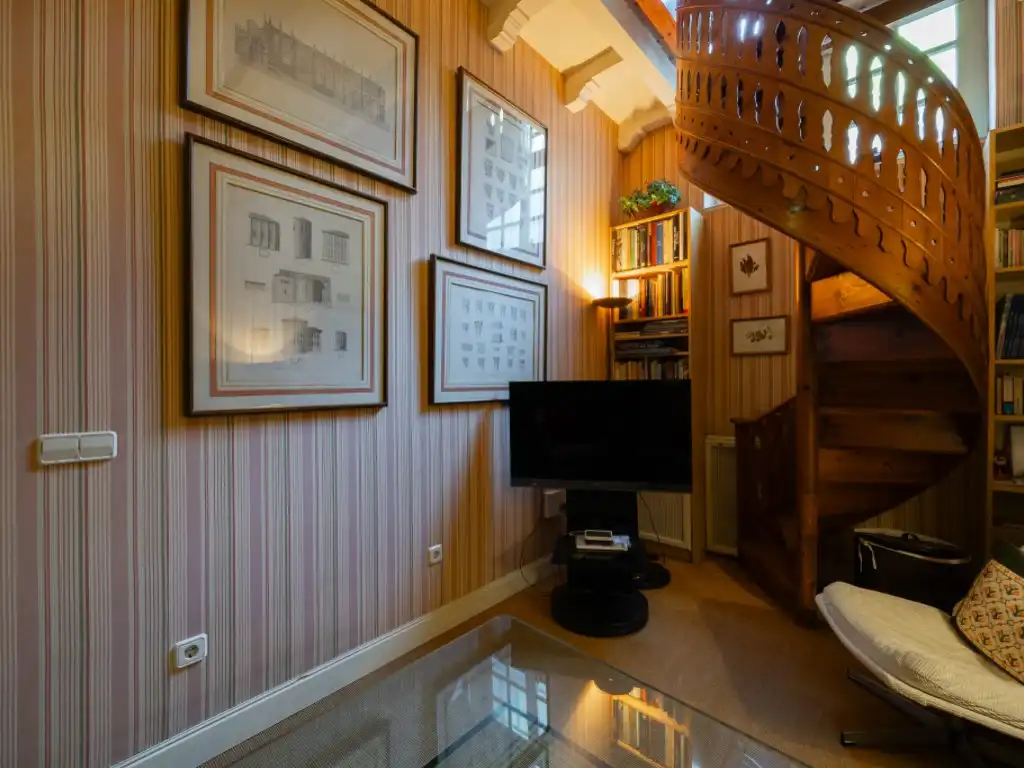 Sala de estar de Casa o chalet en venta en Madrid con Balcón