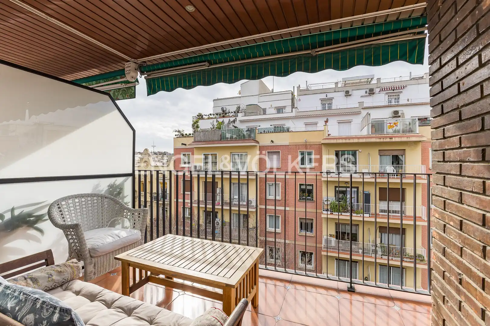 Terrace of Flat for sale in Barcelona  with Air Conditioner, Heating and Parquet flooring