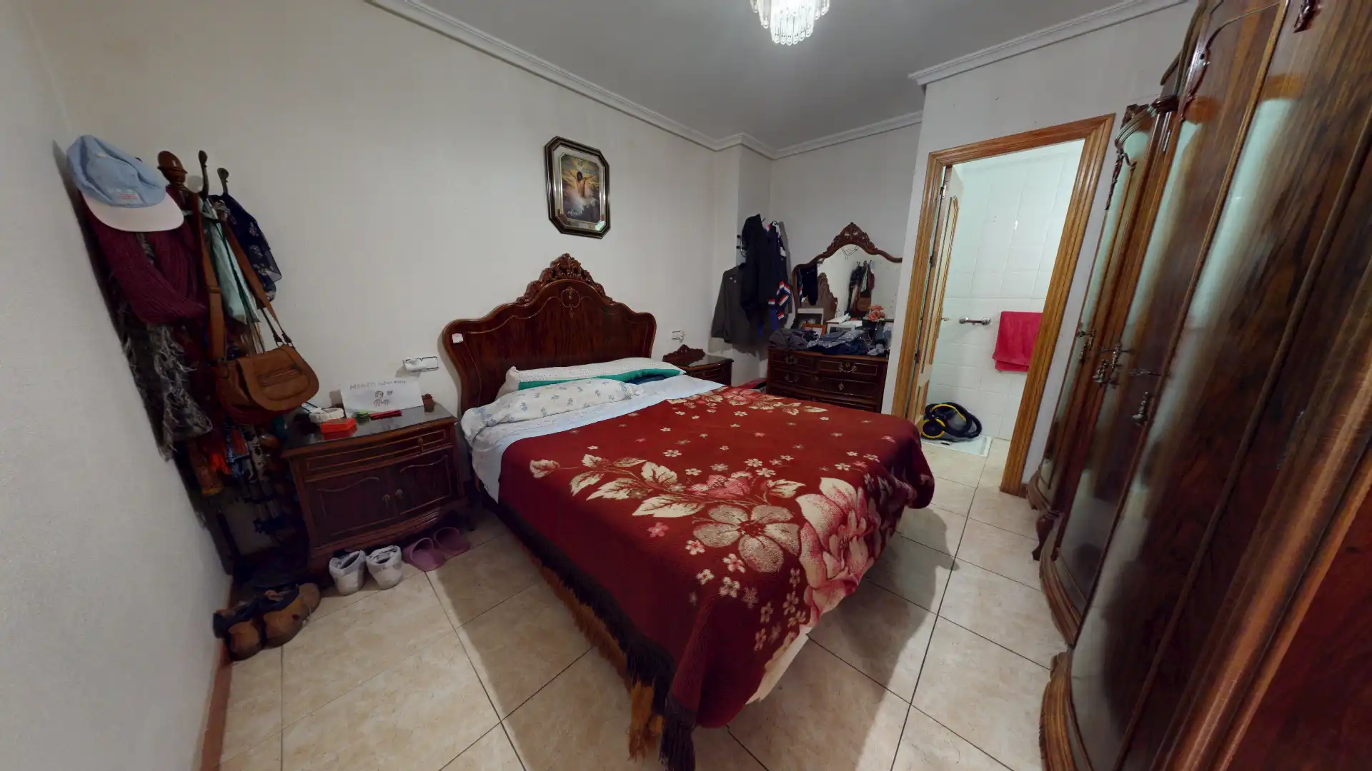 Habitación de Piso en venta en Torremanzanas / La Torre de les Maçanes con Calefacción, Terraza y Amueblado