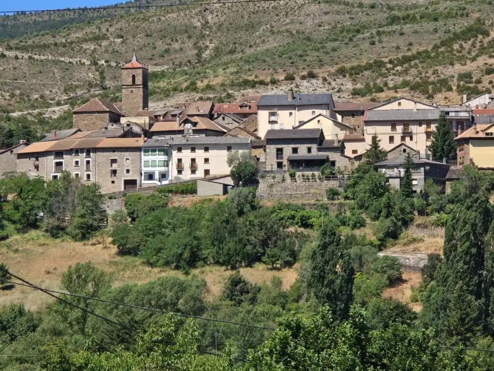 Vista exterior de Finca rústica en venta en Valle de Hecho con Trastero
