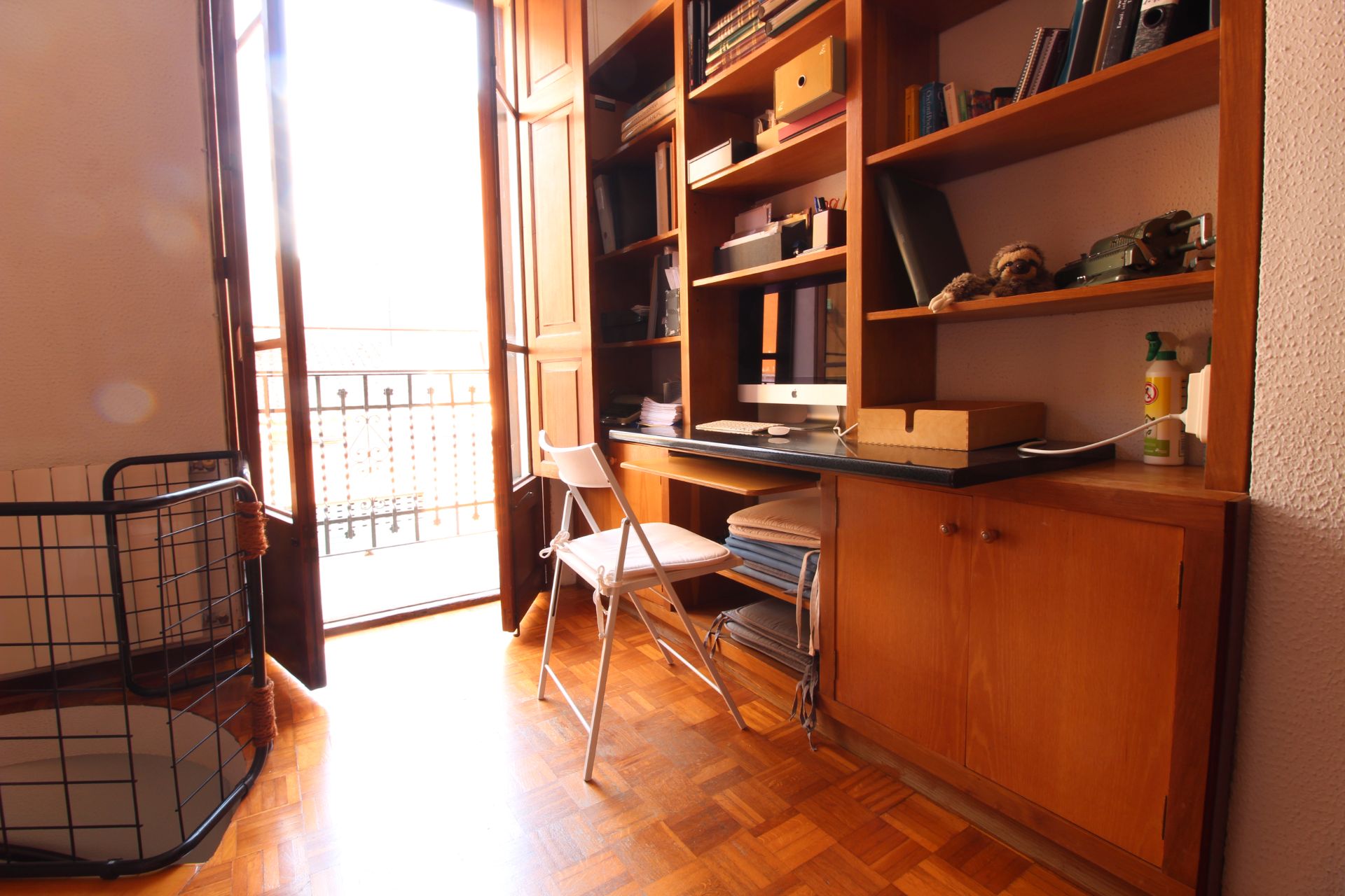Bedroom of Flat for sale in  Palma de Mallorca  with Air Conditioner and Balcony