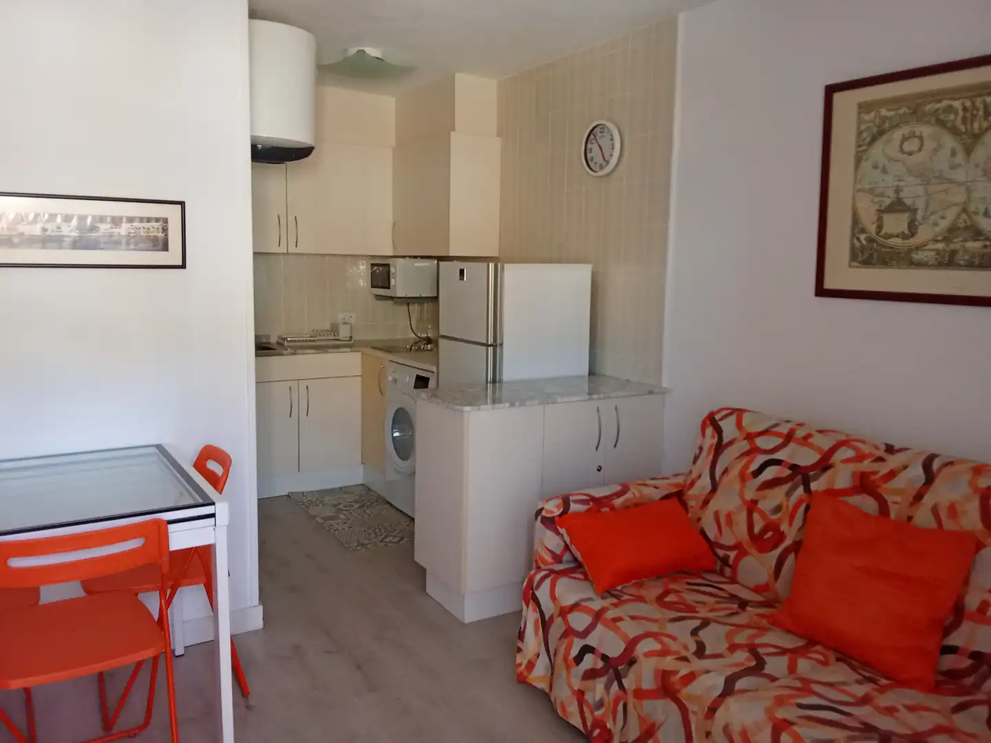 Cocina de Apartamento en venta en Peñíscola / Peníscola con Amueblado, Lavadora y TV