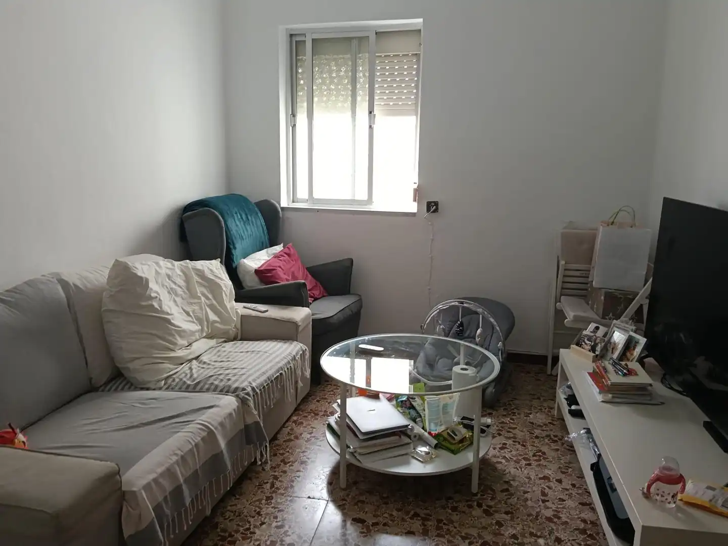 Sala de estar de Piso en venta en Cádiz