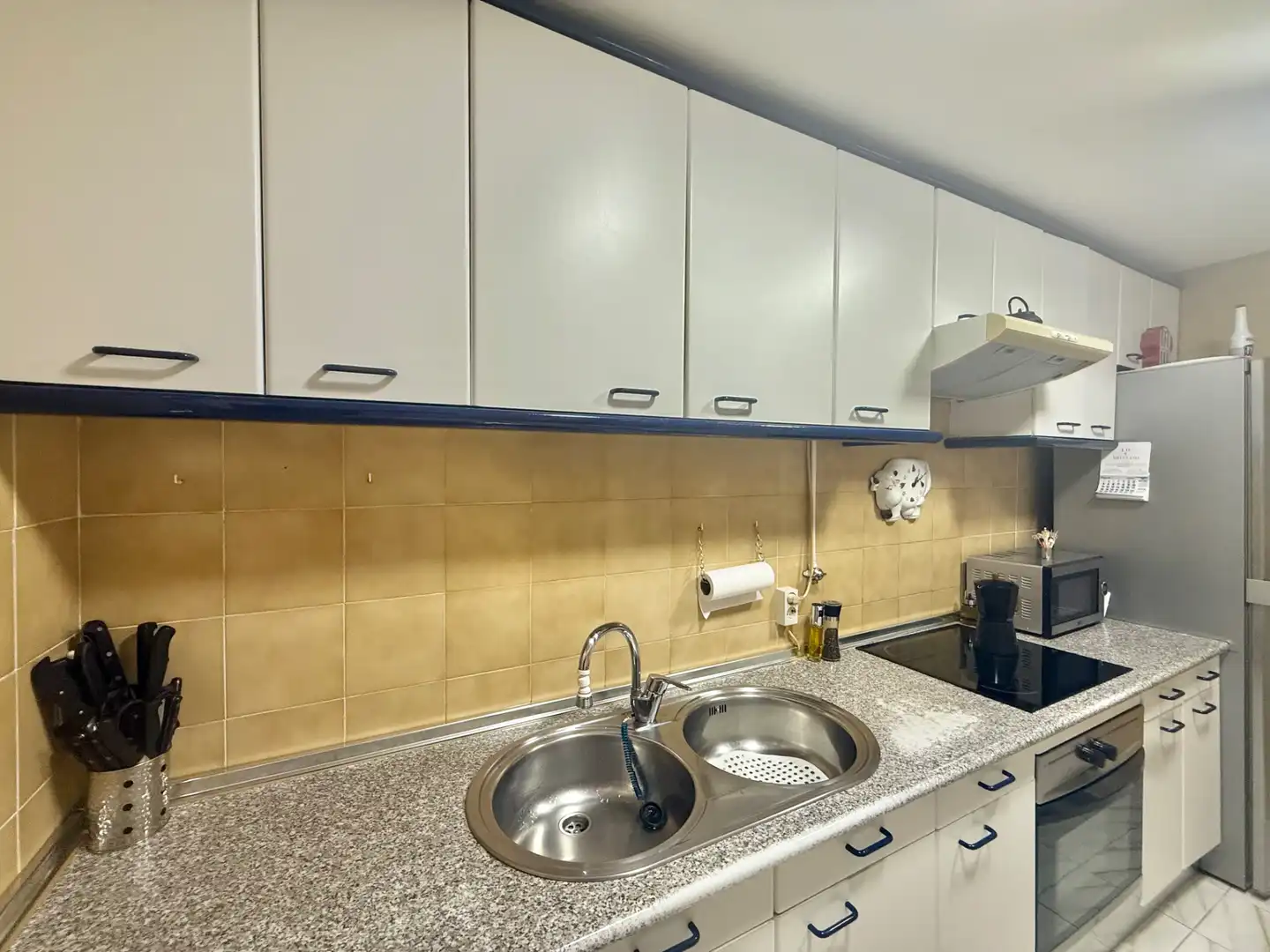 Kitchen of Flat for sale in Madrid  with Heating, Terrace and Furnished