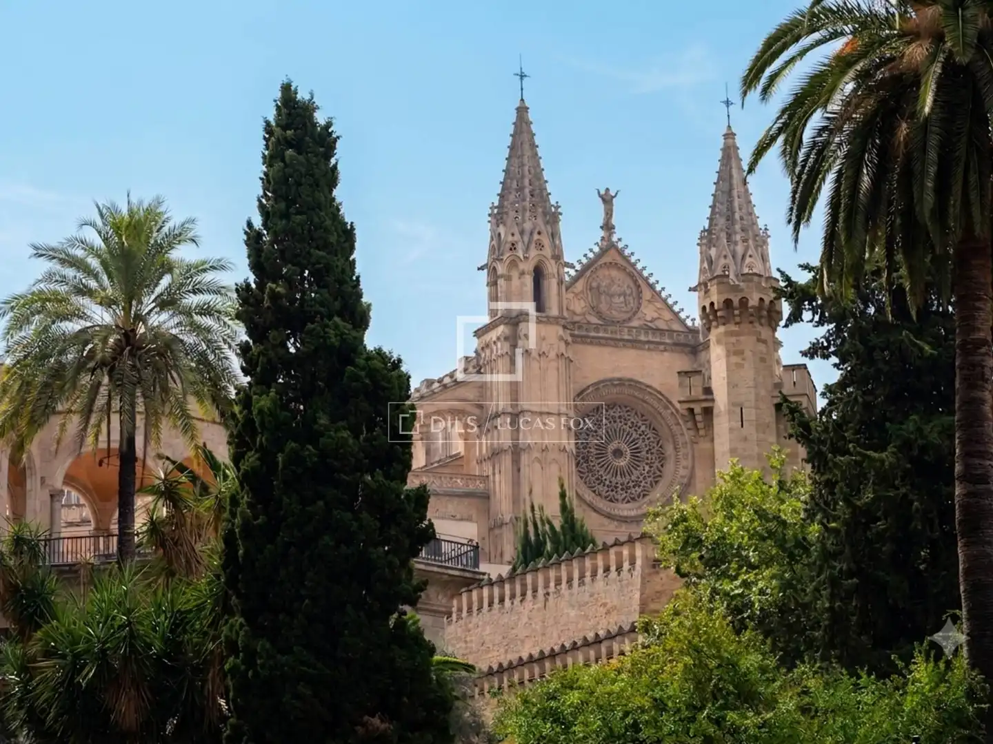 Vista exterior de Pis de lloguer en  Palma de Mallorca amb Aire condicionat, Calefacció i Parquet