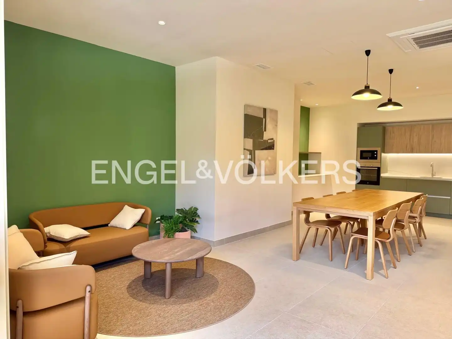 Sala d'estar de Pis de lloguer en Barcelona amb Aire condicionat, Calefacció i Parquet