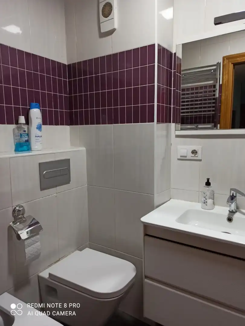 Bathroom of Flat for sale in Albacete  with Air Conditioner, Heating and Parquet flooring