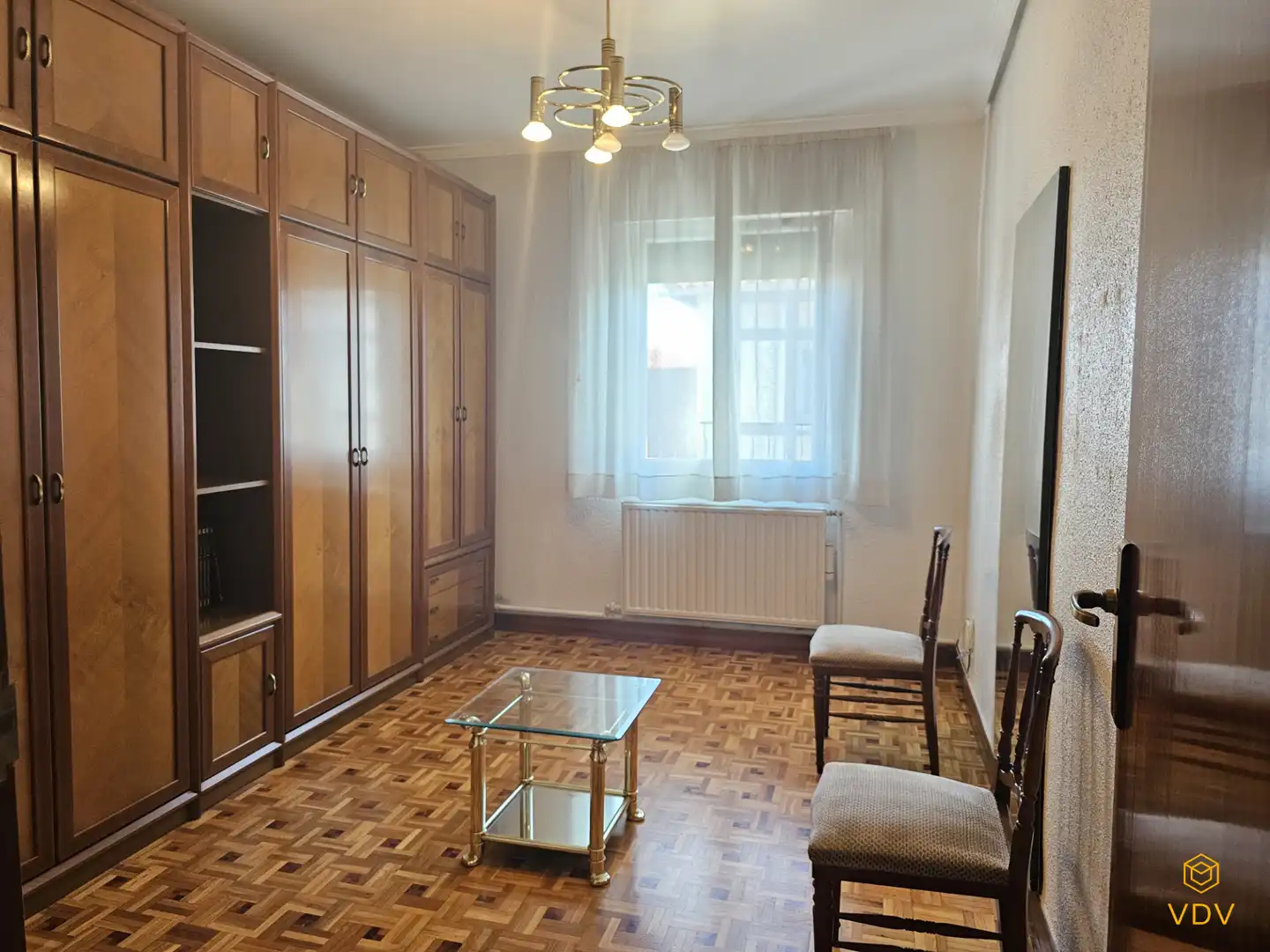 Bedroom of Flat for sale in  Pamplona / Iruña  with Heating, Parquet flooring and Storage room