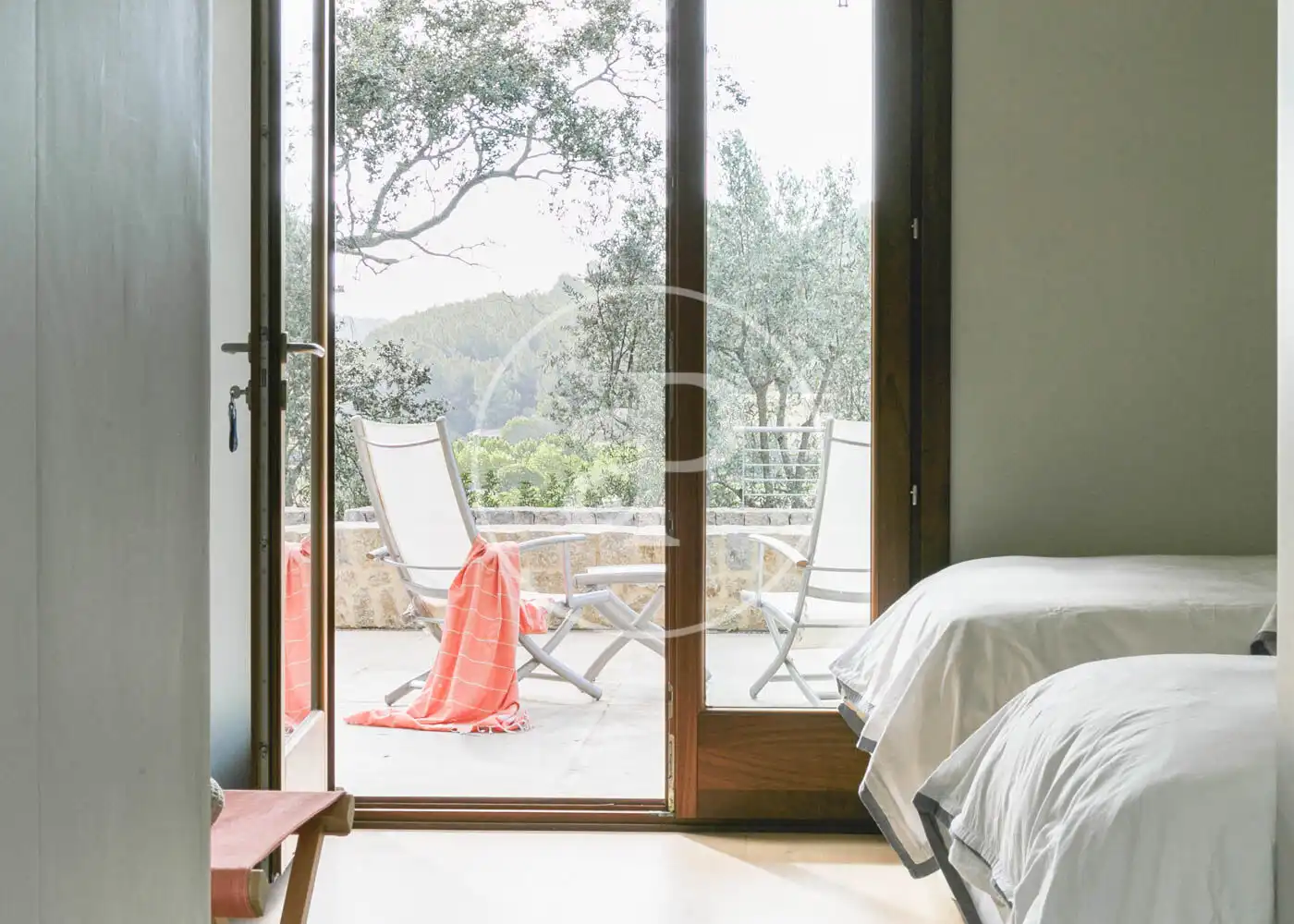 Bedroom of Houses for rent in Pollença  with Air Conditioner, Heating and Private garden