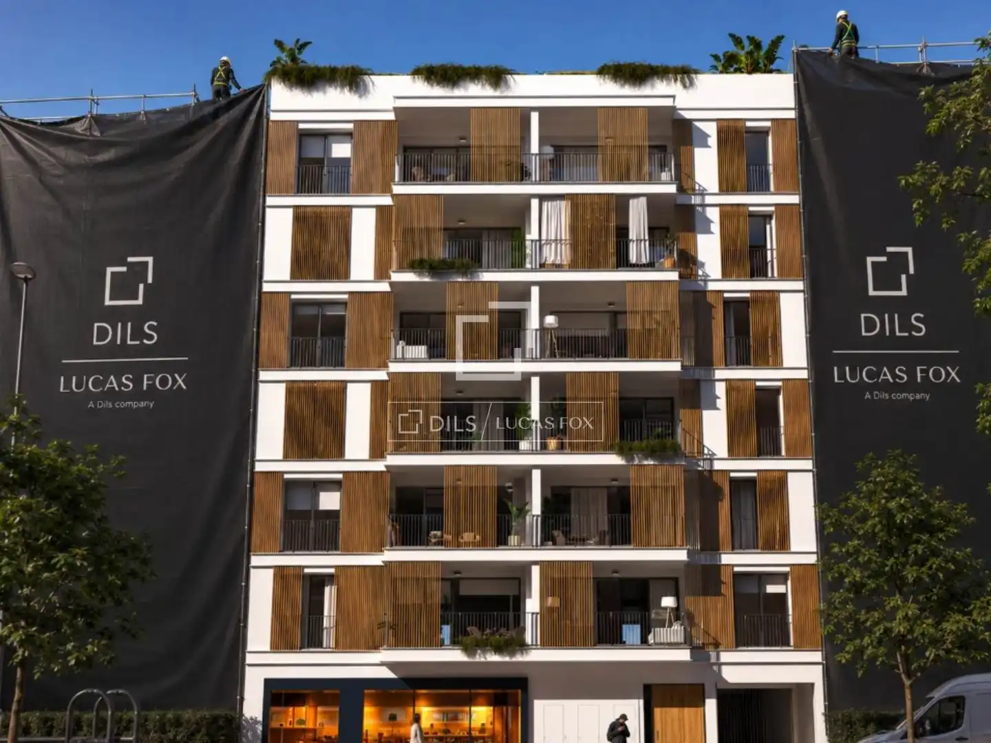 Vista exterior de Piso en venta en  Palma de Mallorca con Terraza y Balcón