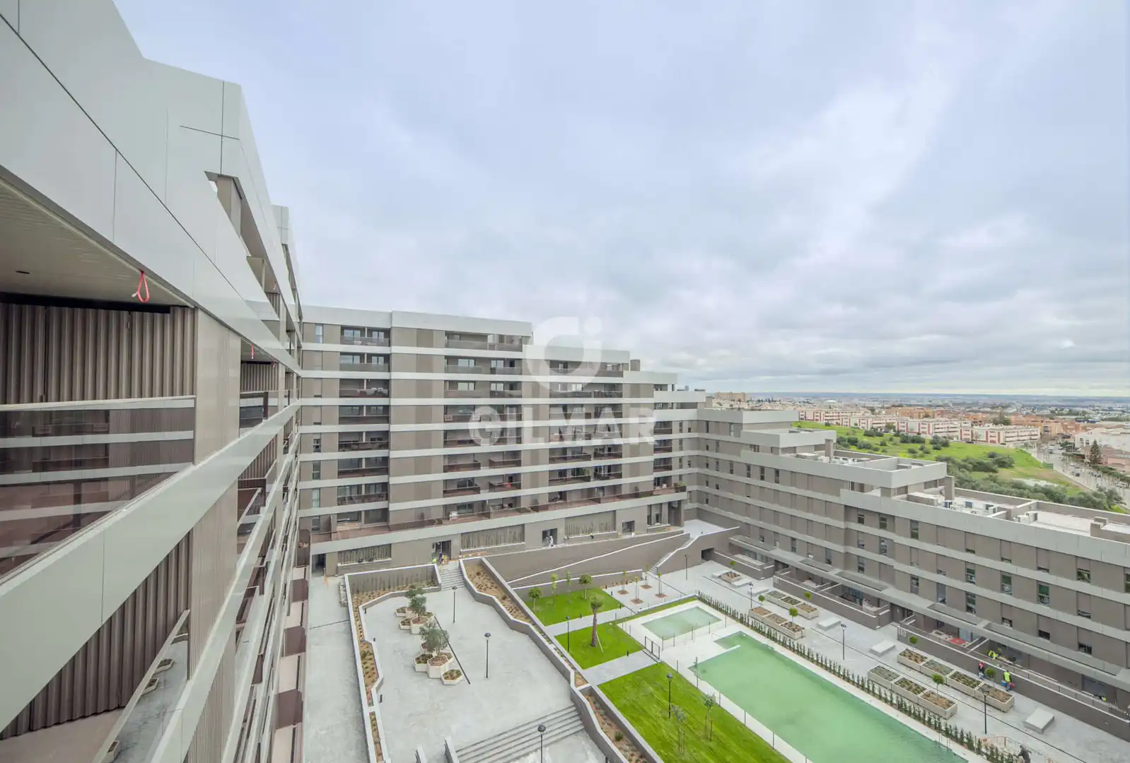 Exterior view of Flat for sale in Tomares  with Heating, Private garden and Storage room