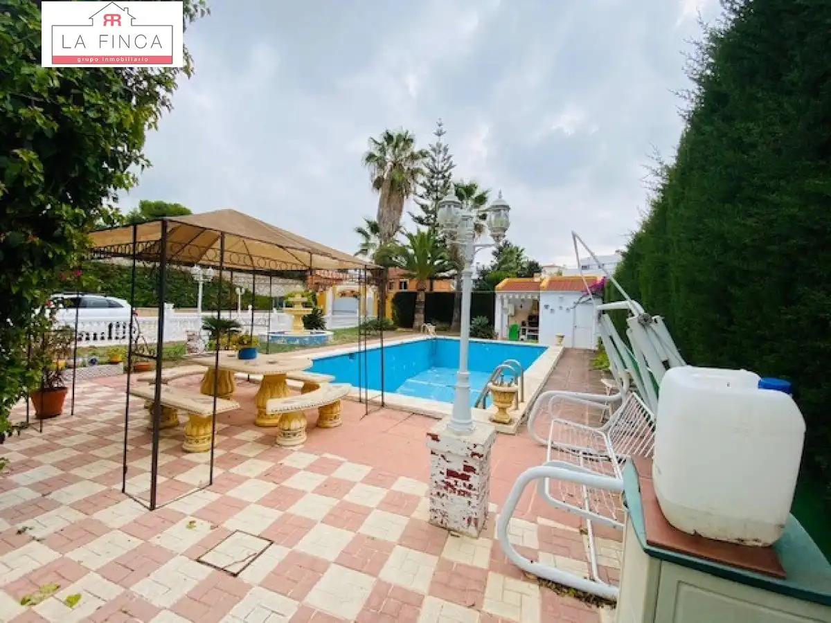 Swimming pool of Houses for sale in Málaga  with Private garden, Terrace and Storage room