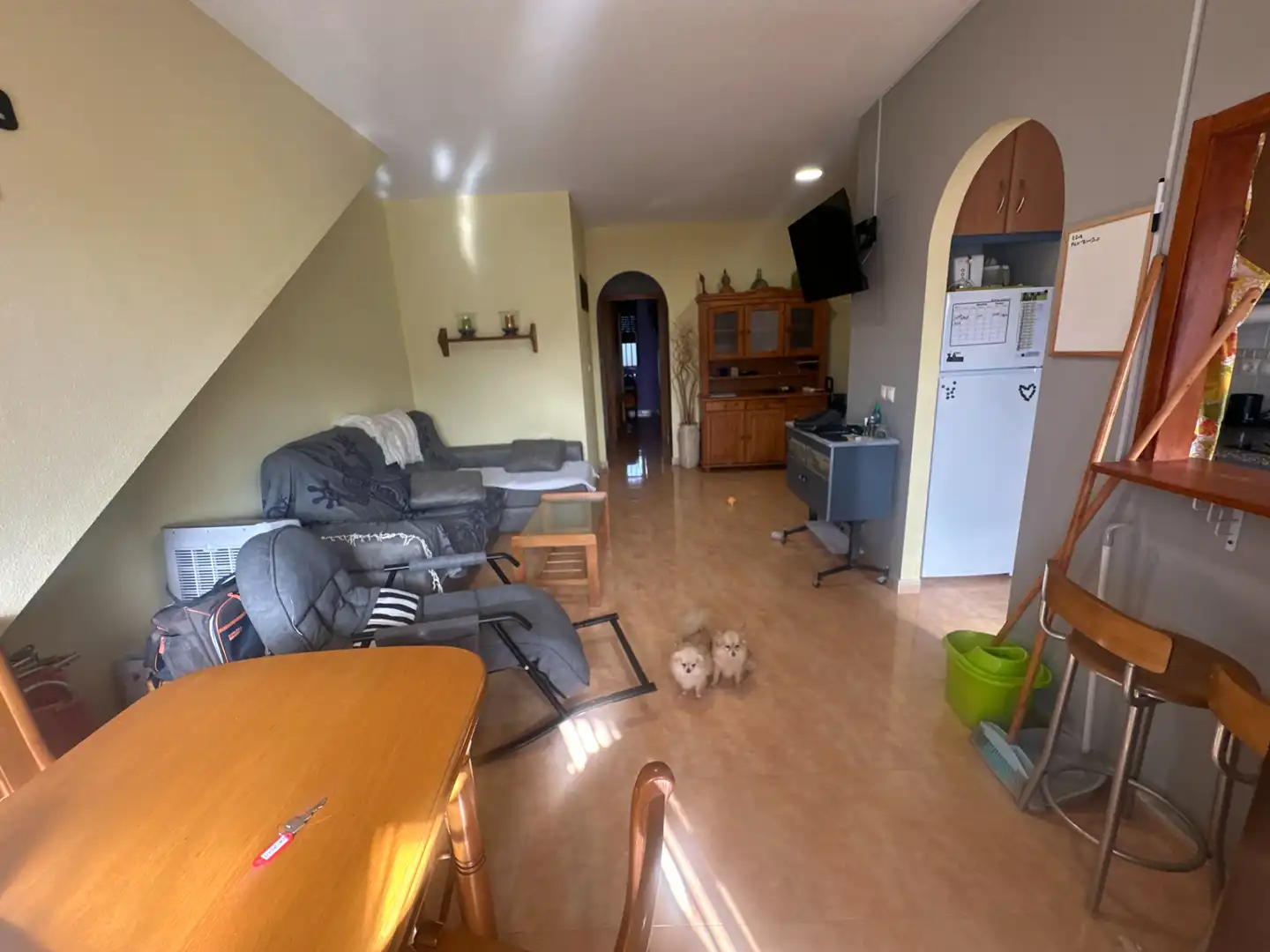 Sala de estar de Casa o chalet en venta en Daya Nueva con Jardín privado, Terraza y Amueblado