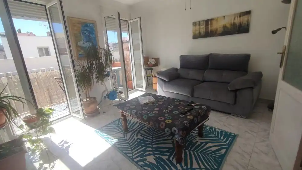 Sala d'estar de Àtic en venda en Santa Pola amb Terrassa i Moblat