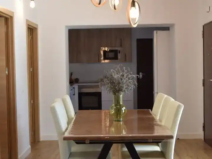 Comedor de Casa o chalet de alquiler en Algarrobo con Aire acondicionado, Jardín privado y Trastero