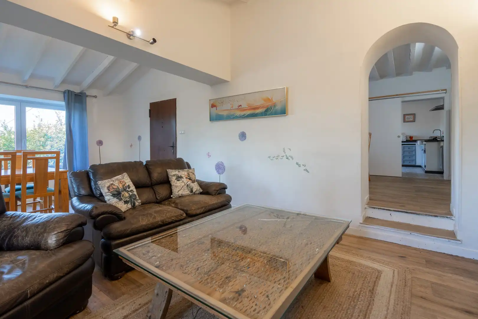 Sala d'estar de Casa o xalet en venda en Fuengirola amb Aire condicionat, Jardí privat i Terrassa