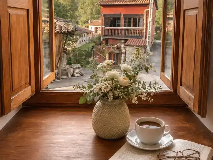 Terraza de Casa adosada en venta en Cangas de Onís con Balcón