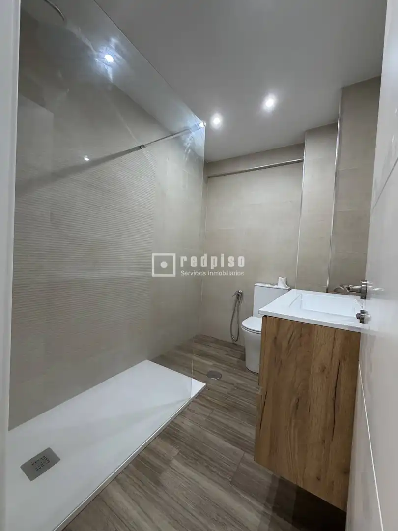Bathroom of Flat for rent in Málaga  with Furnished